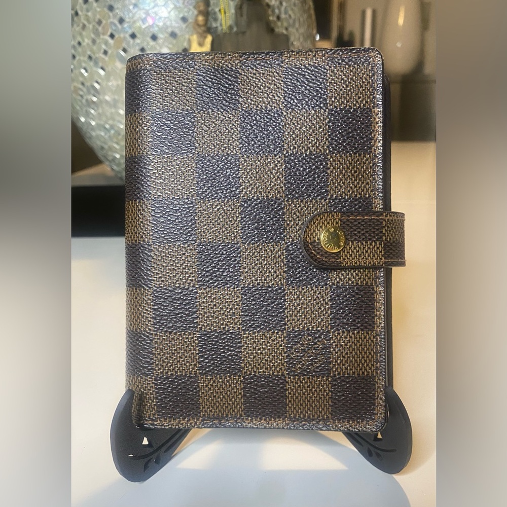 Louis Vuitton Damier Ebene Agenda PM